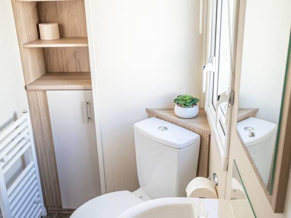 łazienka, domek 4 osobowy