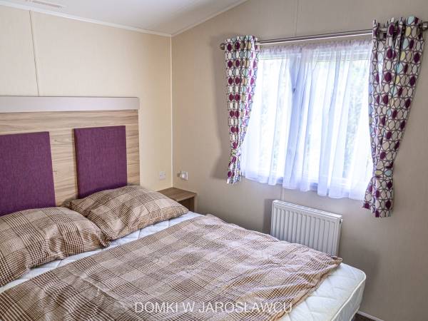 sypialnia małżeńska, domek 4 osobowy