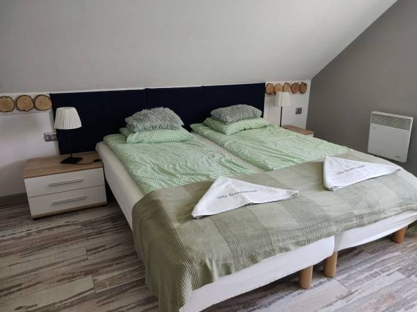 Villa Scandinavian sypialnia 1