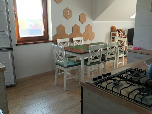 Mieszkanie nr 2 - Kuchnia z jadalnią 