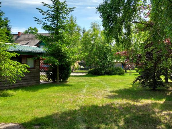 Tak wygląda miejsce wokół naszych domków letniskowych