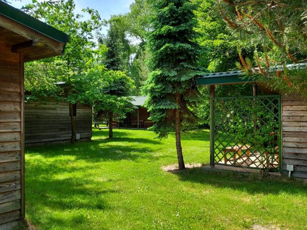 Tak wygląda miejsce wokół naszych domków letniskowych