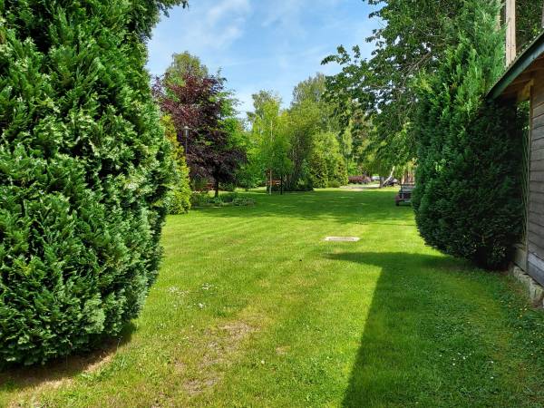 Tak wygląda miejsce wokół naszych domków letniskowych