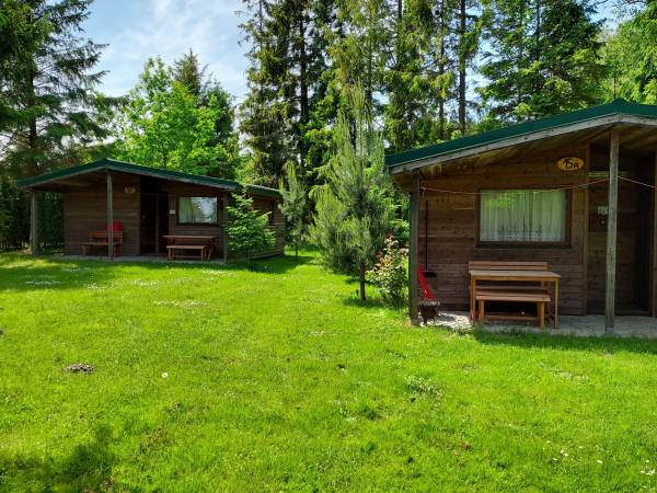 Tak wygląda miejsce wokół naszych domków letniskowych