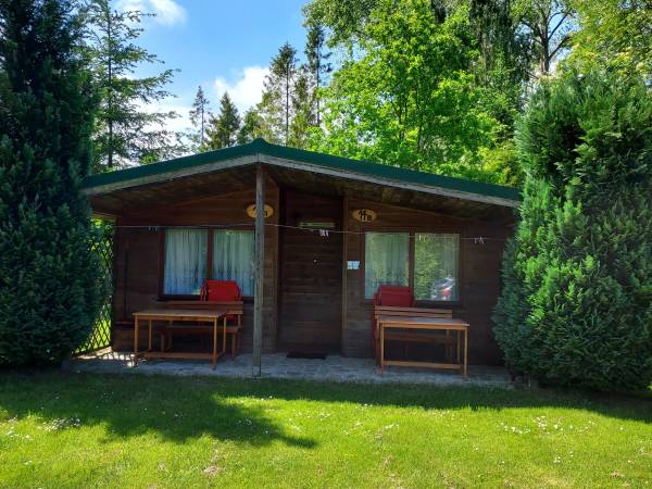 Usytuowanie domku nr 14A i 14B