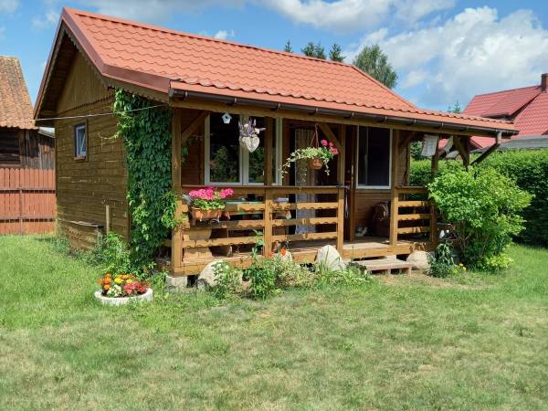 Domek drewniany 4-os.