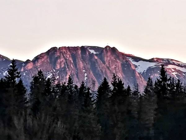 Gałowski Dworek widoczki z okna