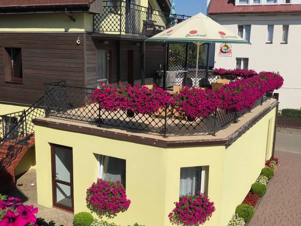 taras dostępny do użytku gości 