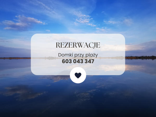 Domki przy plaży