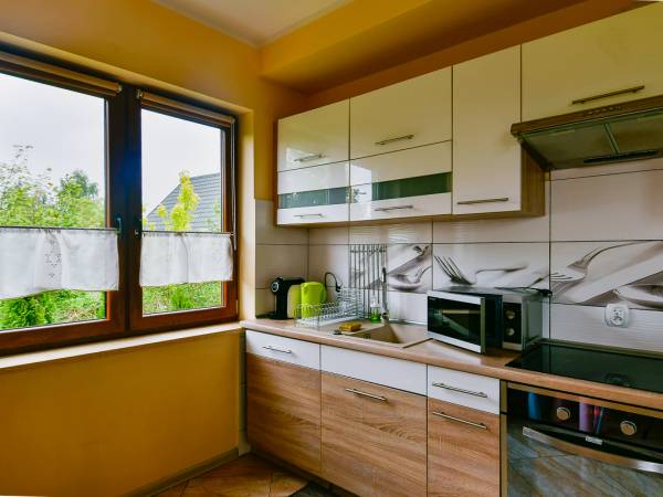 Domy na Pograniczu nad jeziorem