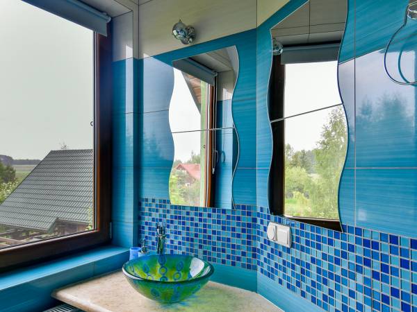 Domy na Pograniczu nad jeziorem