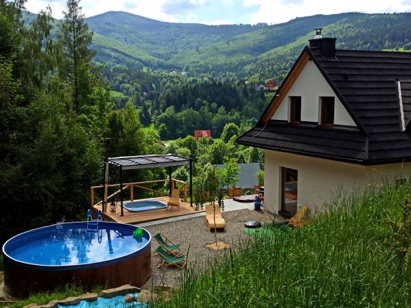 Widok z góry domek C