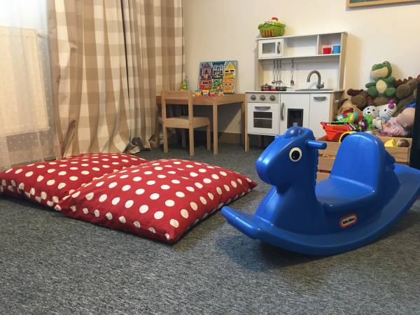 Kącik z zabawkami