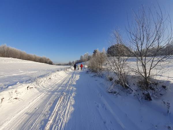 spacer po bezdrożach