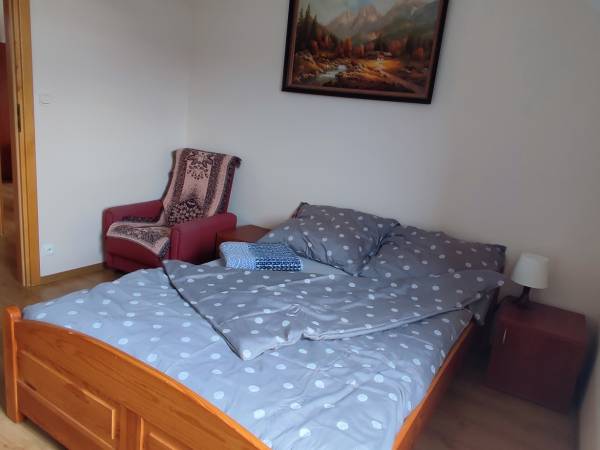 Sypialnia w domku Asia