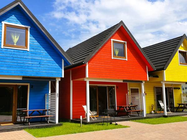 Kolorowe domki