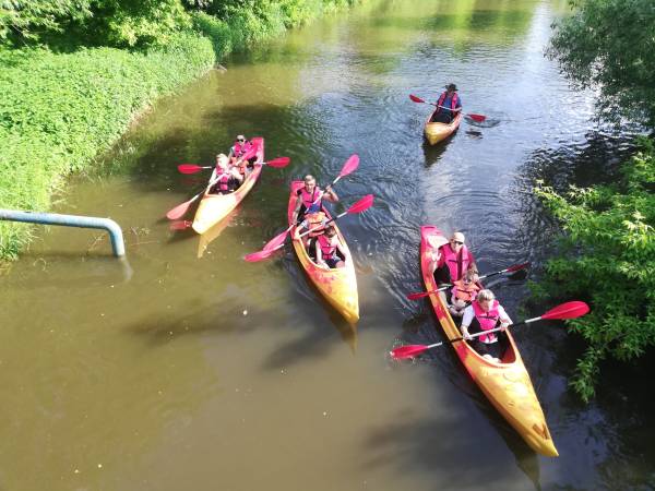 Agroturystyka Domki Nad Rzeką Bałtów Kajaki, Rowery, Basen, JACUZZI 