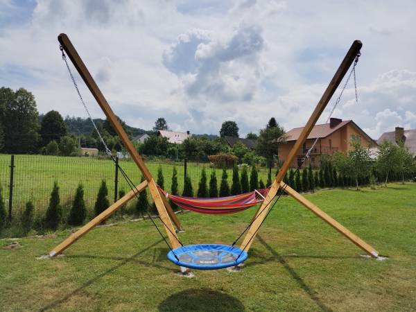 Podwójna huśtawka typu żuraw