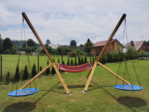 Podwójna huśtawka typu żuraw