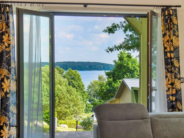 Dom Oskar widok z salonu