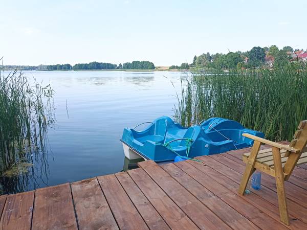 800m prywatny pomost sprzęt wodny