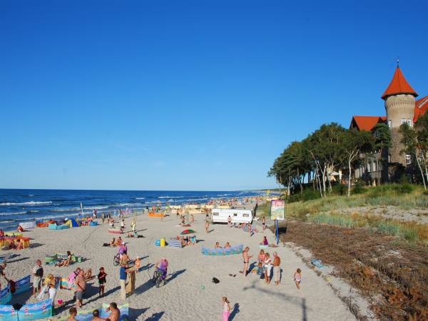 Apartament Lazurowy z basenem Łeba