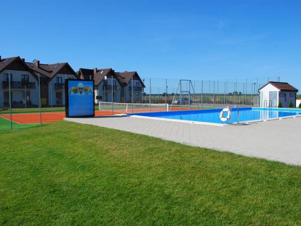 Apartament Lazurowy z basenem Łeba