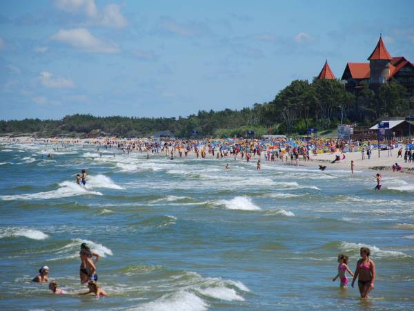 Apartament Lazurowy z basenem Łeba