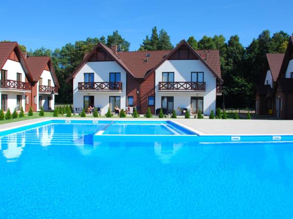 Apartament Lazurowy z basenem Łeba