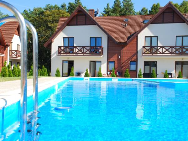 Apartament Lazurowy z basenem Łeba