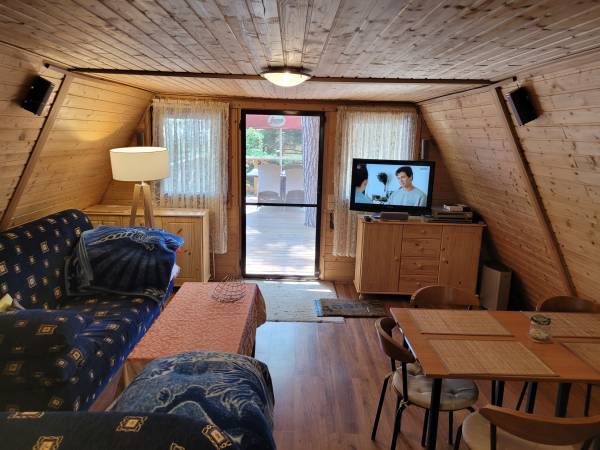 Domek letniskowy „Brda” - Strzeszów k. Trzcińska Zdrój nad jeziorem