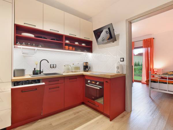 Apartament CZERWONY 