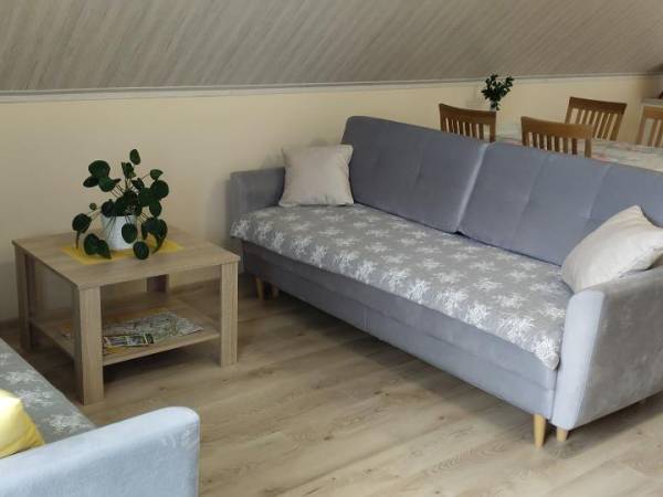 rozkładane sofy w apartamencie 2-pokojowym