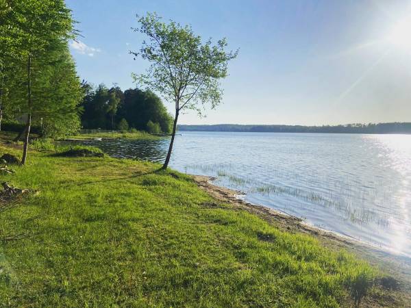 Domki na Kaszubach nad Jeziorem Mausz