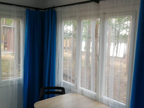 Domki na Kaszubach nad Jeziorem Mausz