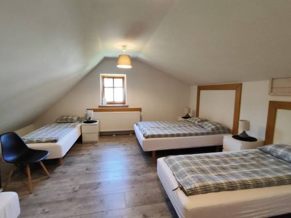 Apartament A- sypialnia