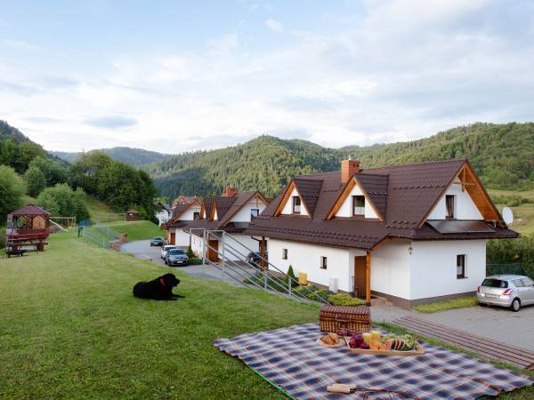 Góralskie domki widok