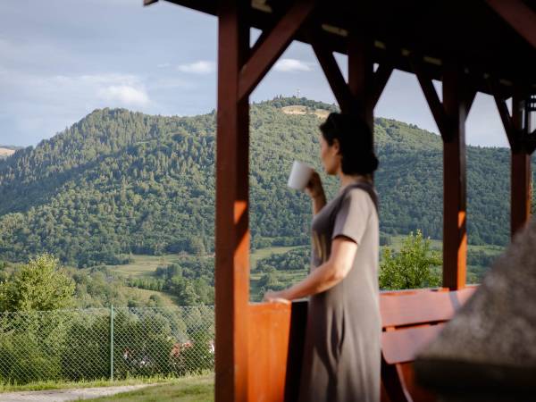 Góralskie domki widok