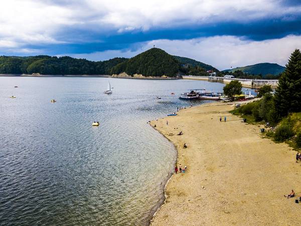 Domek całoroczny z kominkiem