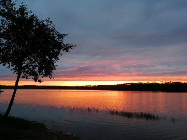 Domki na Kaszubach nad Jeziorem Mausz