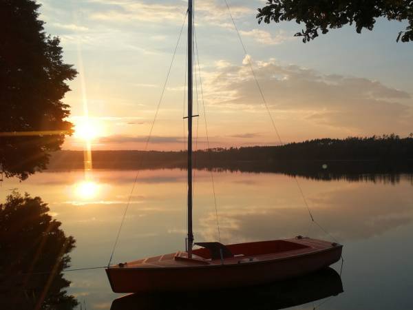 Domki na Kaszubach nad Jeziorem Mausz