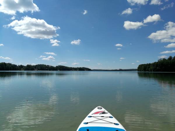 Domki na Kaszubach nad Jeziorem Mausz