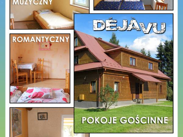 Tematycznie urządzone pokoje. 