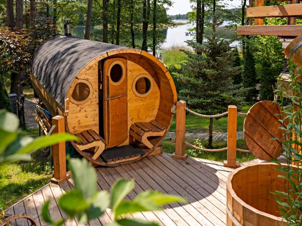 Sauna na drewno