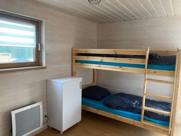 Domki WESTERN HOUSE Giżycko Fuleda Sauna Jacuzzi Kominek