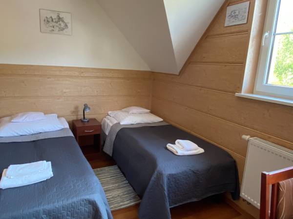 Apartament 6-osobowy, sypialnia na piętrze