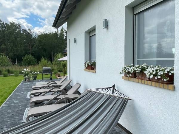 Leżaki taras słoneczny 