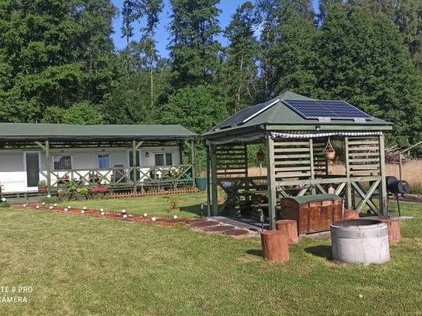 Domek z tarasem oraz Altana 