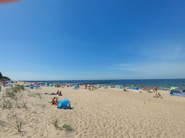 plaża w Dziwnówku