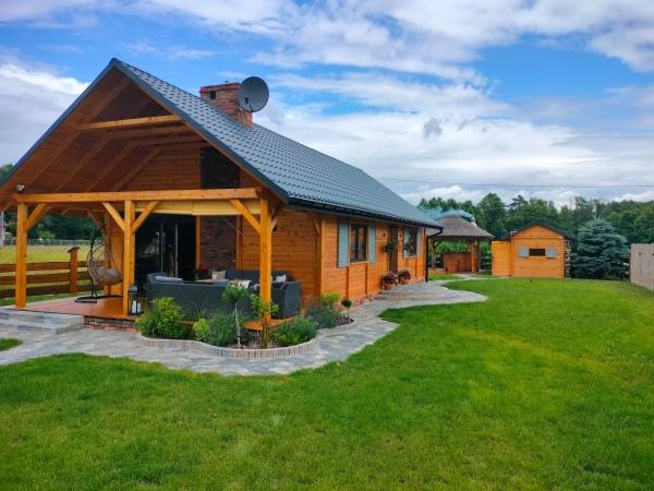 Domek Drewniany CHATKA TRAPERA na wyłączność